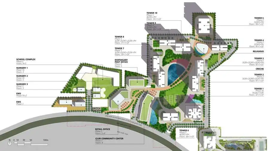 Krisumi sector 36A Gurgaon master plan